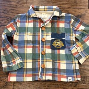 Lulu and Roo The Polar Express Pajama top